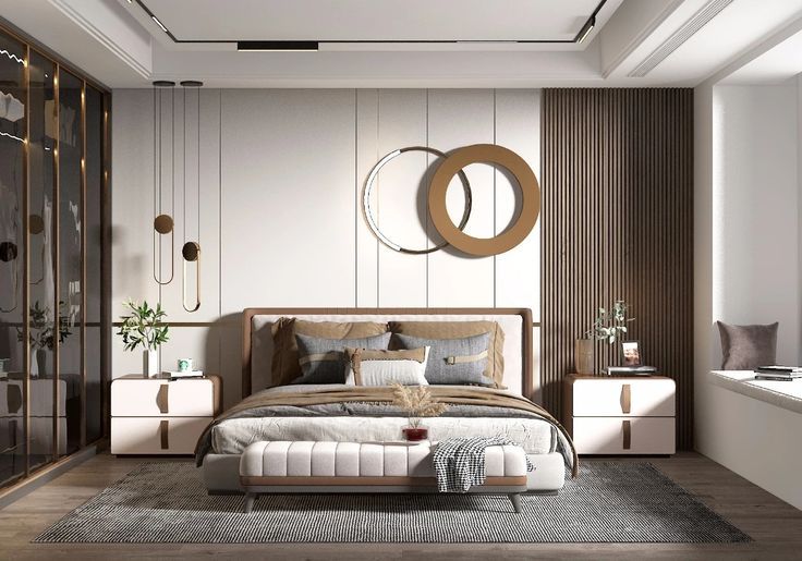 Tổng hợp các mẫu thiết kế phòng ngủ 20m2 cho vợ chồng năm 2026 Thiết kế phòng ngủ 20m2 cho vợ chồng