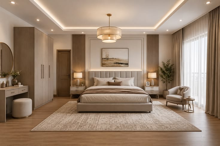Tổng hợp các mẫu thiết kế phòng ngủ 20m2 cho vợ chồng năm 2026 Thiết kế phòng ngủ 20m2 cho vợ chồng