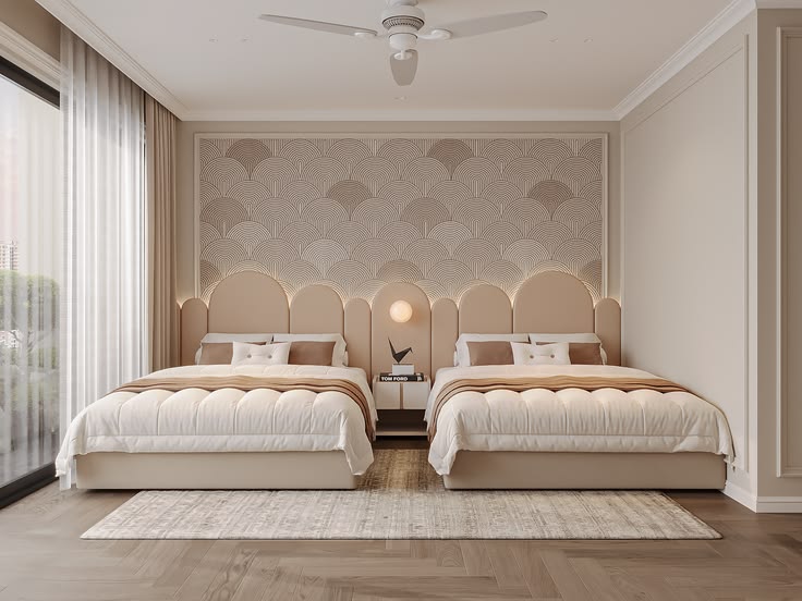 Các mẫu thiết kế phòng ngủ cho 2 người công năng và tiện lợi Thiết kế phòng ngủ cho 2 bé gái