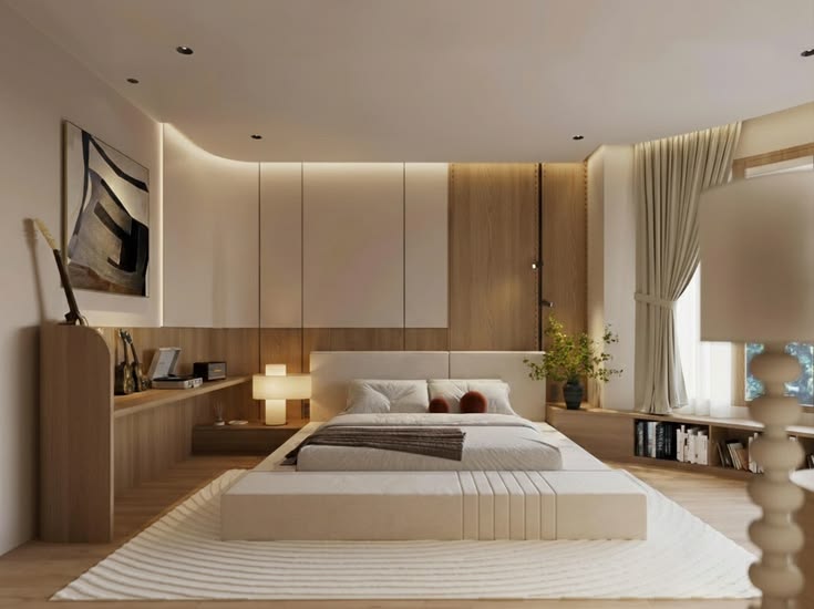 Tổng hợp các mẫu thiết kế phòng ngủ đẹp cho vợ chồng sang trọng, ấm cúng Thiết kế phòng ngủ đẹp cho vợ chồng