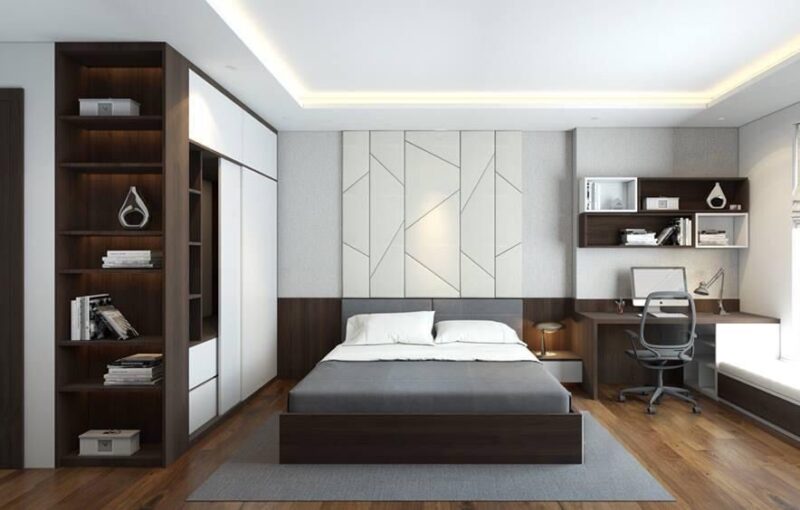 Tổng hợp các mẫu thiết kế phòng ngủ đẹp cho vợ chồng sang trọng, ấm cúng Thiết kế phòng ngủ đẹp cho vợ chồng