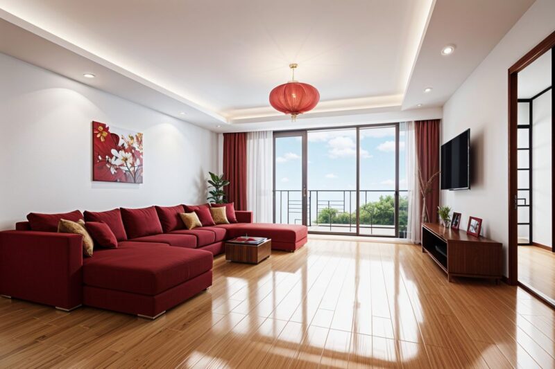 Gợi ý trang trí phòng khách đón Trung Thu đẹp, ấn tượng Trang trí phòng khách đón Trung