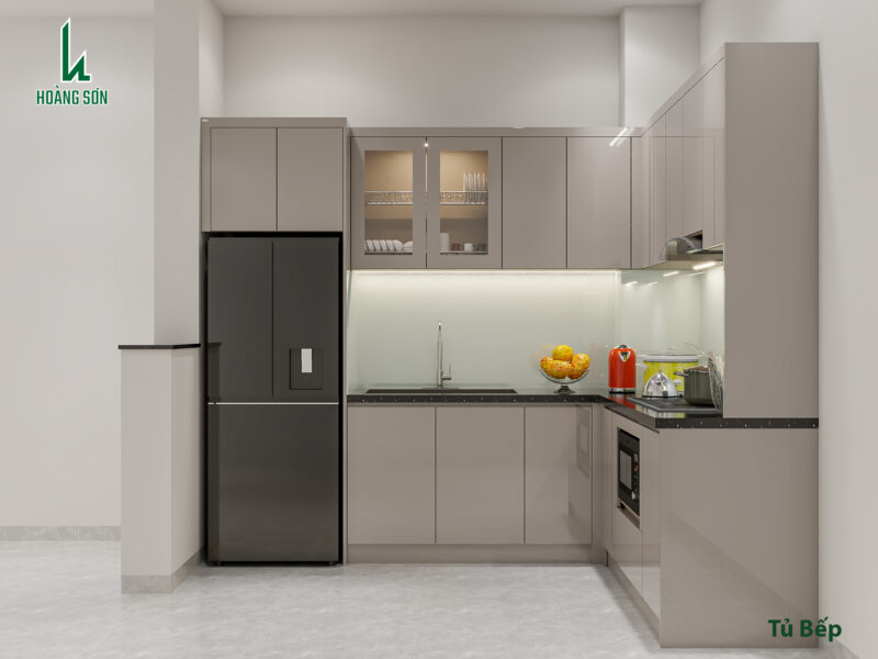 Bàn giao dự án thiết kế tủ bếp nhà anh Tiên - Bình Thạnh