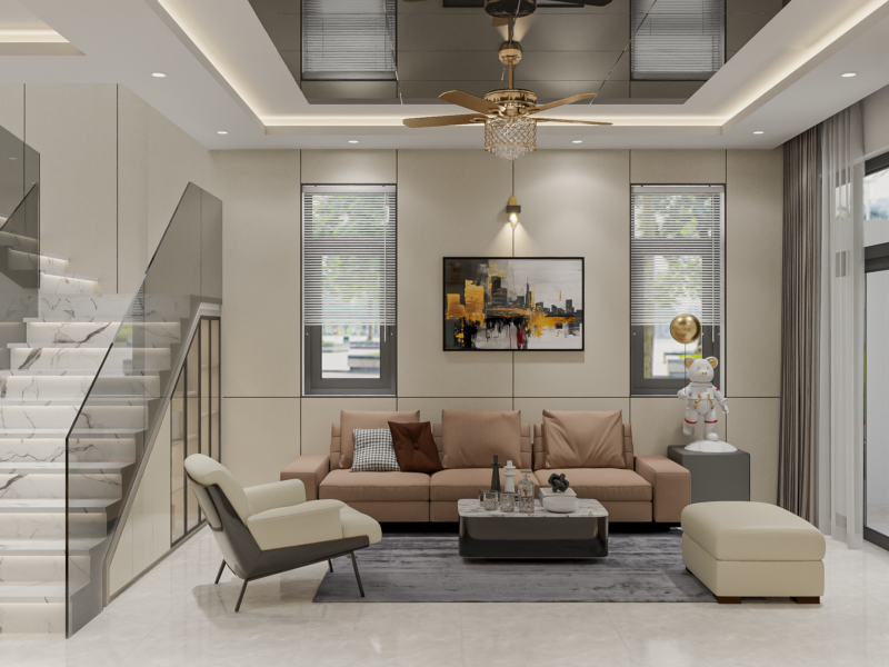 Sofa và bàn trà - Điểm nhấn của không gian phòng khách 