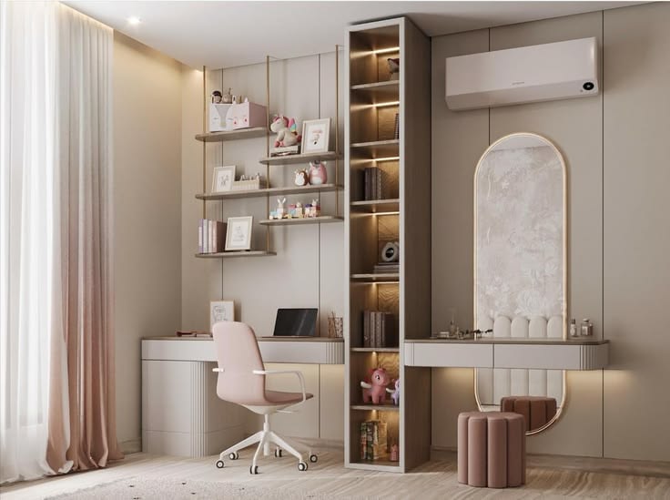 Cách chọn bàn trang điểm trong phòng ngủ đẹp, hiện đại và tối ưu không gian Bàn trang điểm phòng ngủ