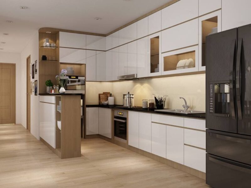 Cách bố trí phòng bếp 10m2