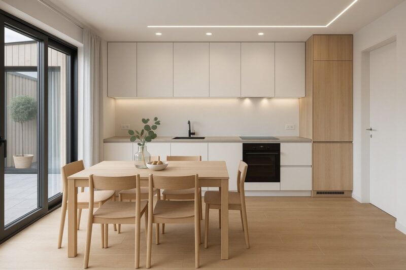 Cách bố trí phòng bếp 10m2