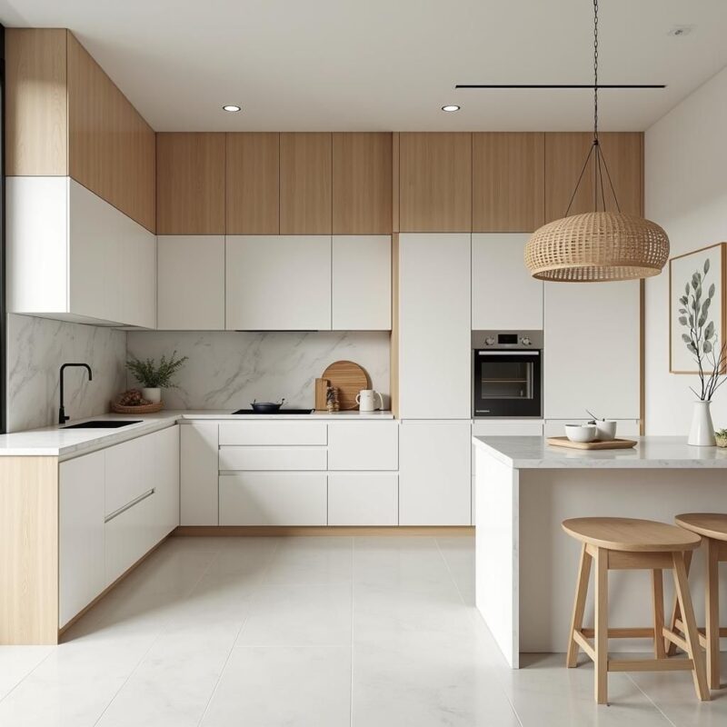 Cách bố trí phòng bếp 10m2