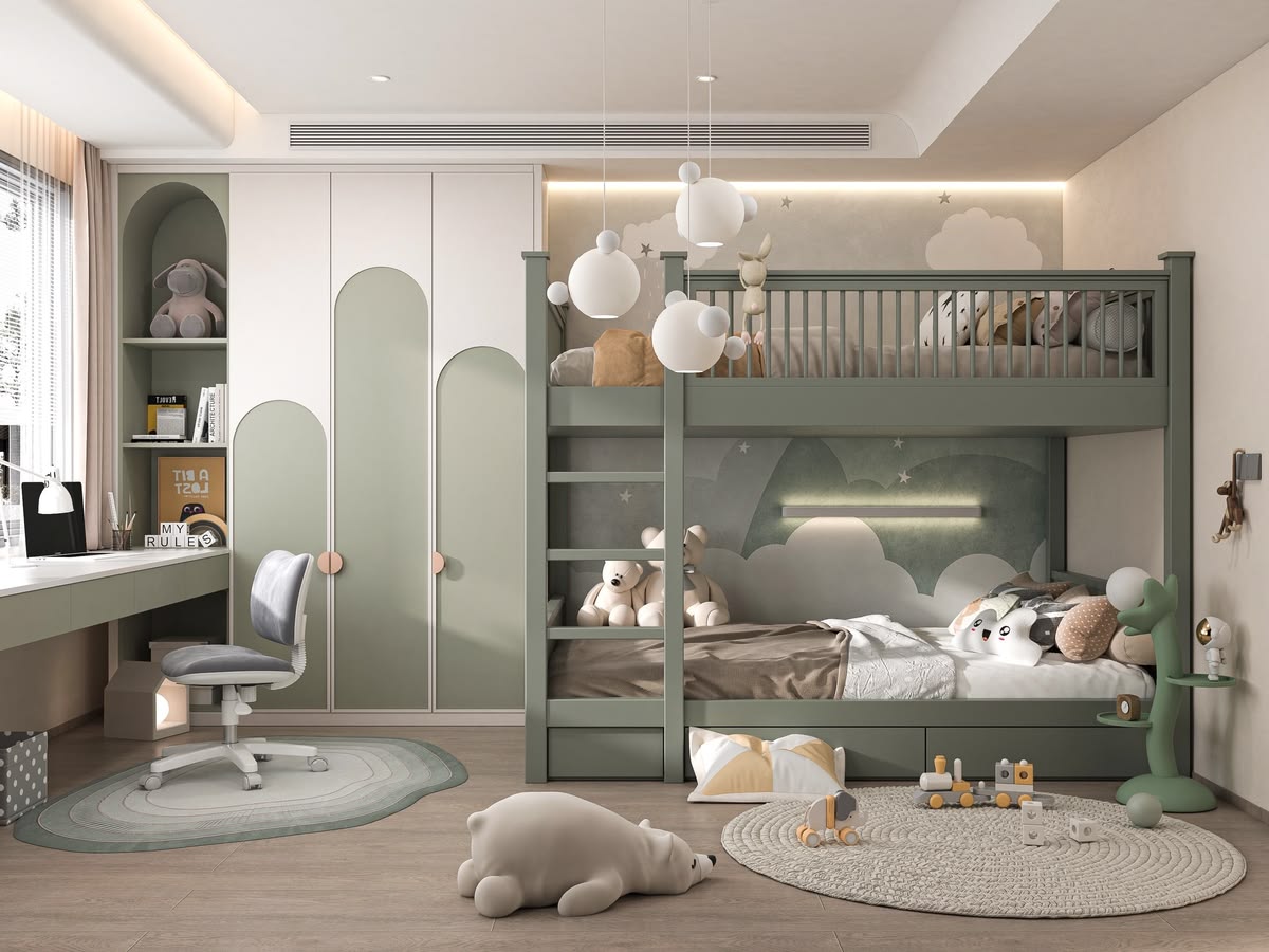 Bộ giường tầng GT008 Bộ giường tầng GT008
