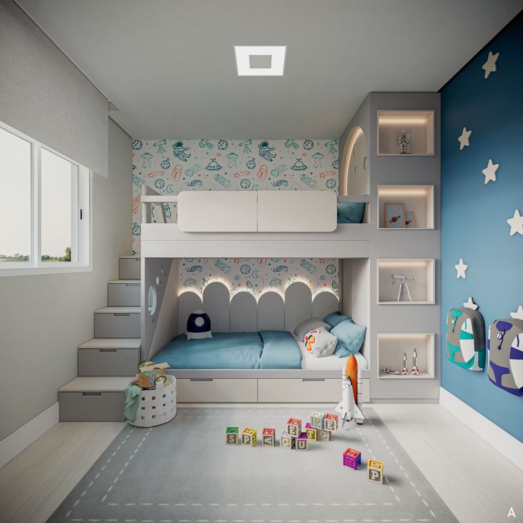 Tổng hợp các mẫu giường tầng cho bé trai tiện nghi, hiện đại nhất năm 2026 Giường tầng cho bé trai