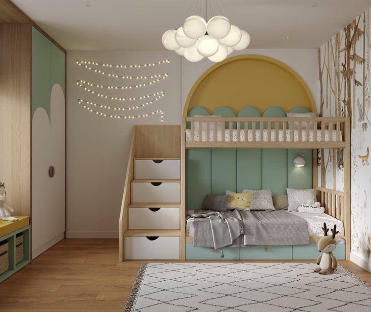 Tổng hợp các mẫu giường tầng đơn giản nhưng hiện đại năm 2026 Giường tầng đơn giản