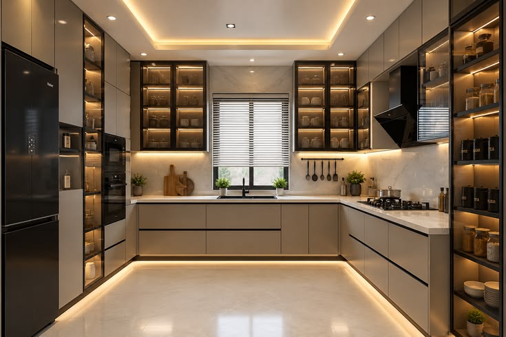 Top 20++ mẫu không gian bếp hiện đại sang trọng phổ biến hiện nay Không gian bếp hiện đại
