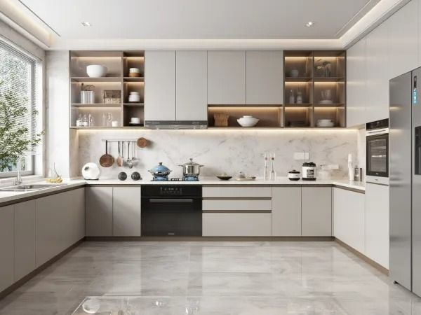 Top 20++ mẫu không gian bếp hiện đại sang trọng phổ biến hiện nay Không gian bếp hiện đại