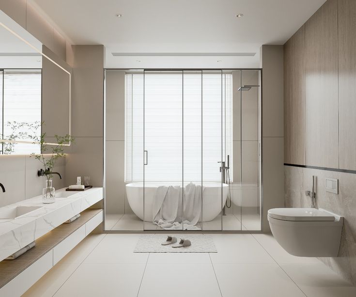 30++ mẫu nội thất nhà vệ sinh đẹp, hiện đại dẫn đầu xu hướng 2026 Mẫu nội thất nhà vệ sinh