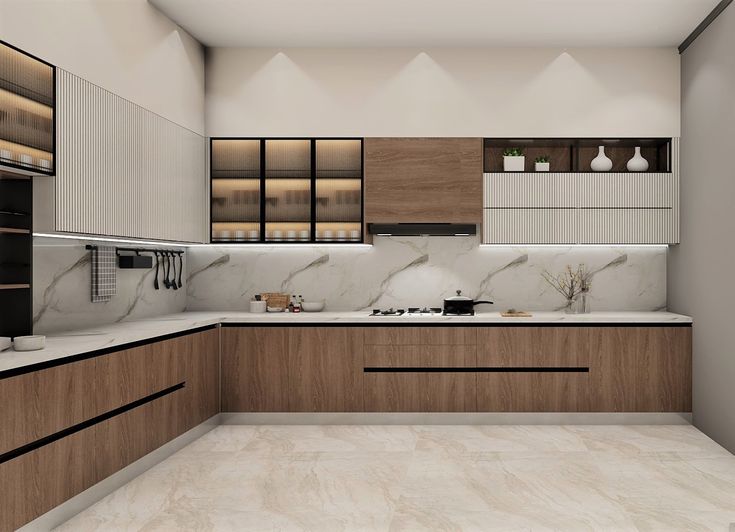 45++ mẫu phòng bếp 12m2 hiện đại và đầy đủ tiện nghi Mẫu phòng bếp 12m2
