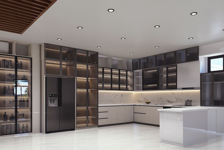 Mẫu phòng bếp 22m2