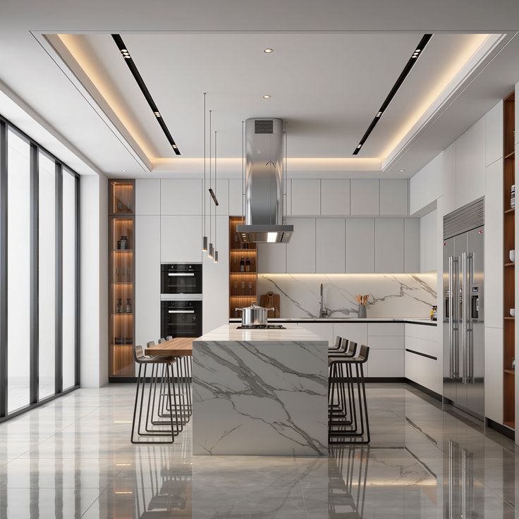 Tổng hợp 50++mẫu phòng bếp 25m2 hiện đại sang trọng nhất hiện nay Mẫu phòng bếp 25m2