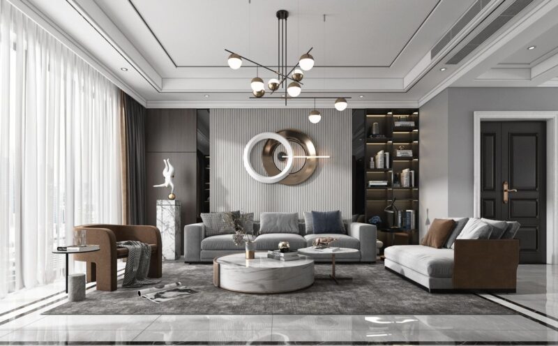 30 ++ mẫu phòng khách 18m2 hiện đại sang trọng phổ biến hiện nay Mẫu phòng khách 18m2