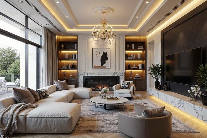30 ++ mẫu phòng khách 18m2 hiện đại sang trọng phổ biến hiện nay Mẫu phòng khách 18m2