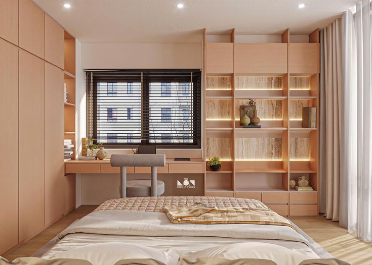 Mẫu phòng ngủ cho bé 15m2 