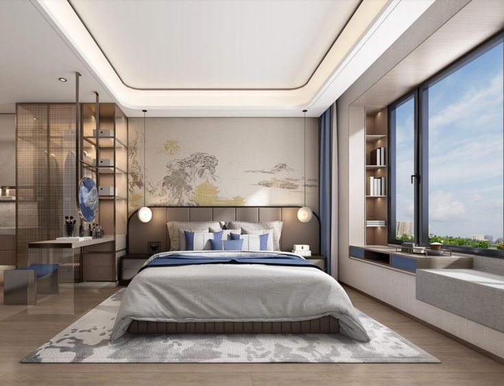 Top 20 mẫu thiết kế phòng ngủ 15m2 cho vợ chồng ấm áp, hiện đại Mẫu thiết kế phòng ngủ 15m2 cho vợ chồng
