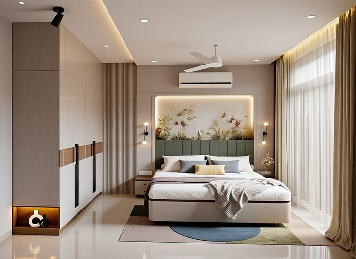 Top 20 mẫu thiết kế phòng ngủ 15m2 cho vợ chồng ấm áp, hiện đại Mẫu thiết kế phòng ngủ 15m2 cho vợ chồng