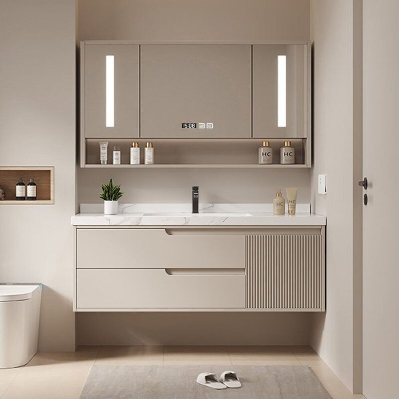 Tổng hợp 50++mẫu tủ Lavabo đẹp, hiện đại nhất năm 2026 Mẫu tủ Lavabo đẹp