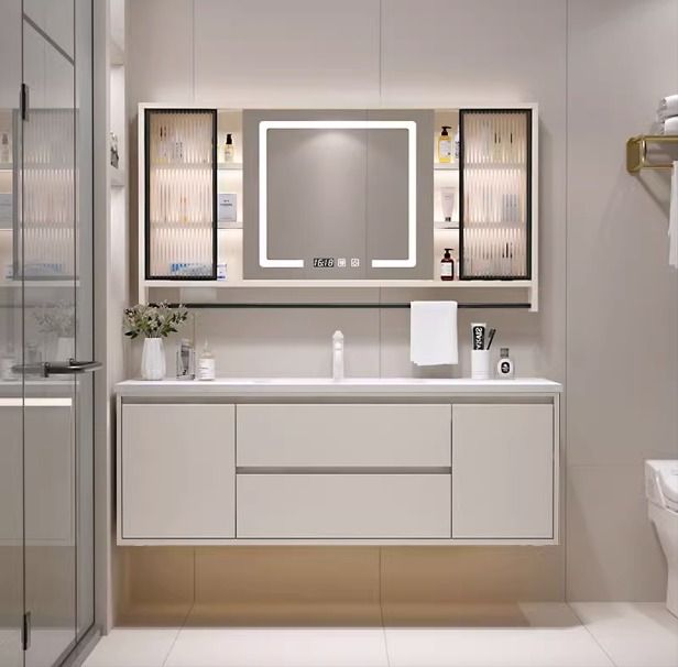 Tổng hợp 50++mẫu tủ Lavabo đẹp, hiện đại nhất năm 2026 Mẫu tủ Lavabo đẹp