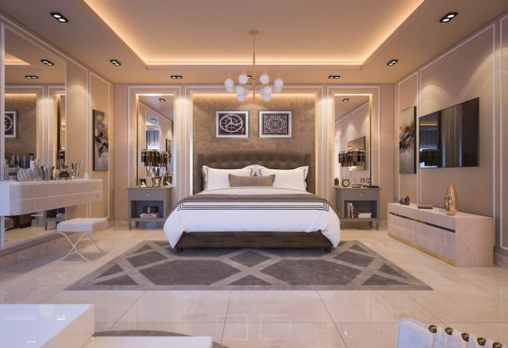 20++ Mẫu phòng ngủ biệt thự tân cổ điển sang trọng và đẳng cấp nhất hiện nay Phòng ngủ biệt thự tân cổ điển