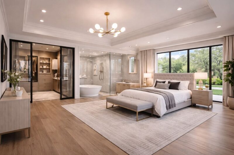 20++ Mẫu phòng ngủ biệt thự tân cổ điển sang trọng và đẳng cấp nhất hiện nay Phòng ngủ biệt thự tân cổ điển