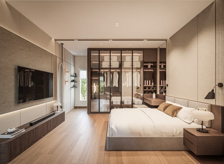 Phòng ngủ master 25m2 