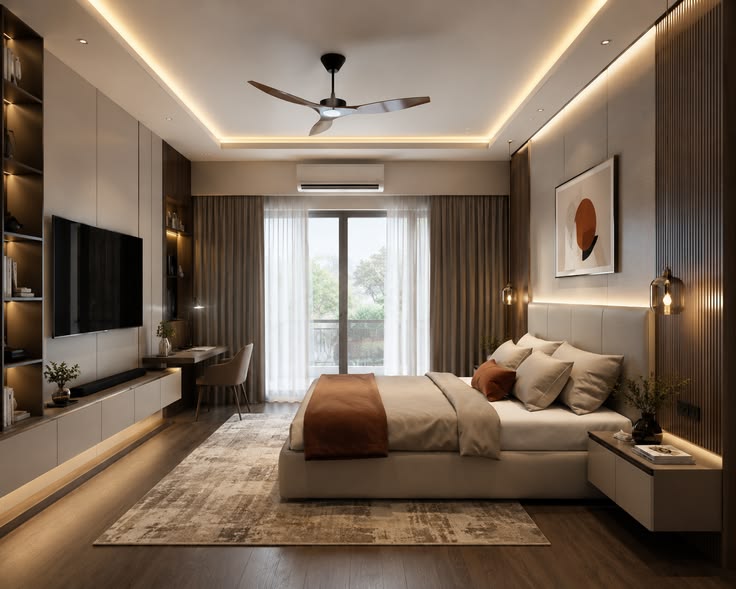 Phòng ngủ master 25m2 