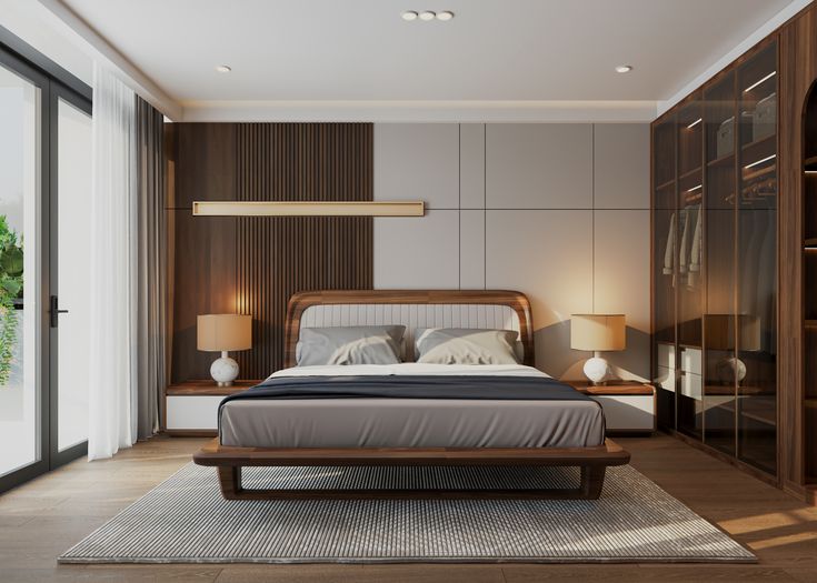 Phòng ngủ vợ chồng 18m2