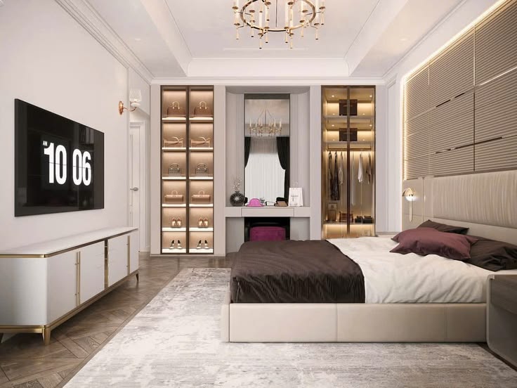 Phòng ngủ vợ chồng 18m2