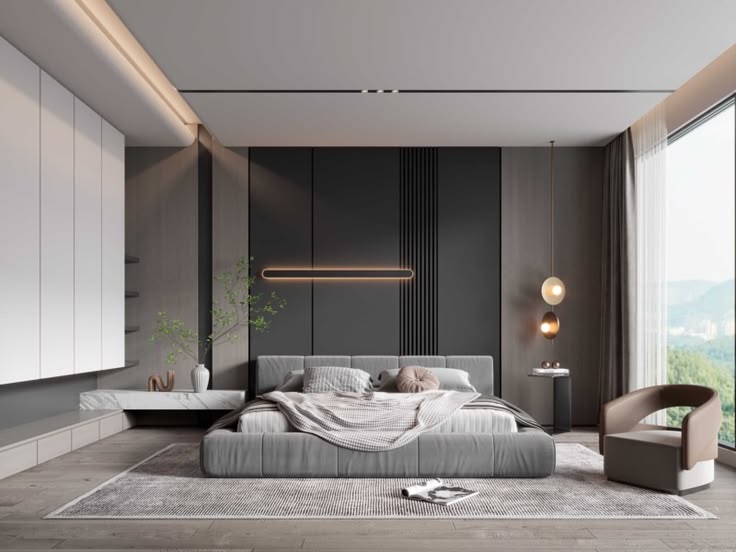 Phòng ngủ vợ chồng 18m2