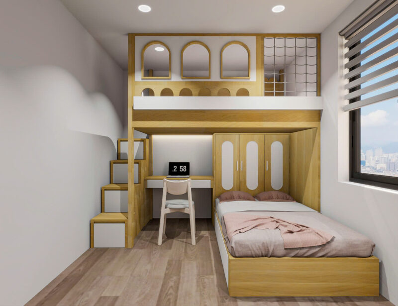 Bộ giường tầng GT0038 