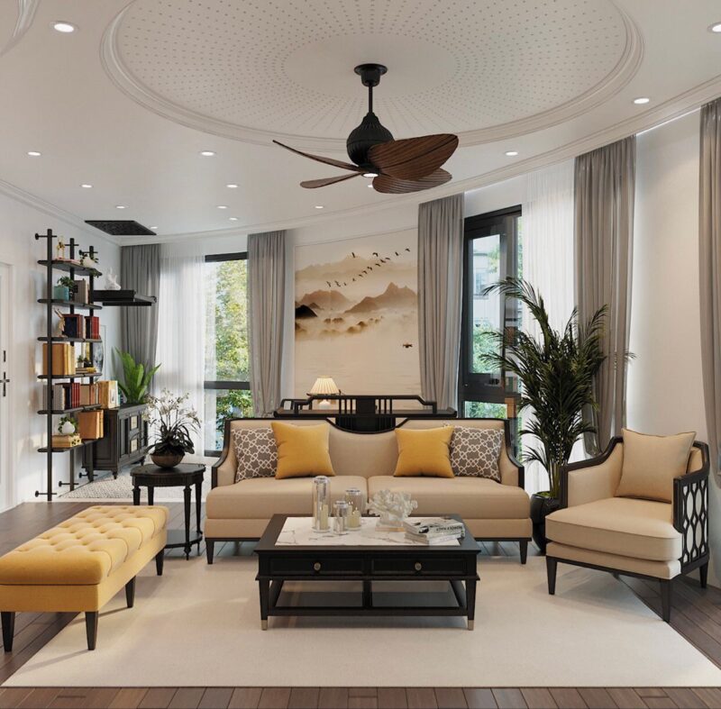 Thiết kế nội thất nhà phố 