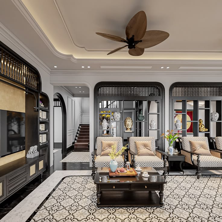 Thiết kế nội thất nhà phố 