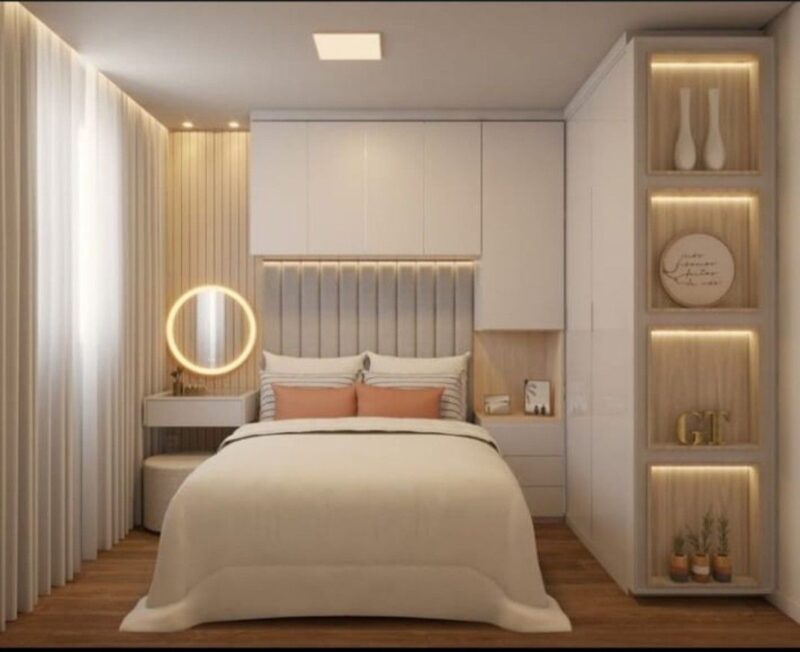 Thiết kế nội thất phòng ngủ 13m2