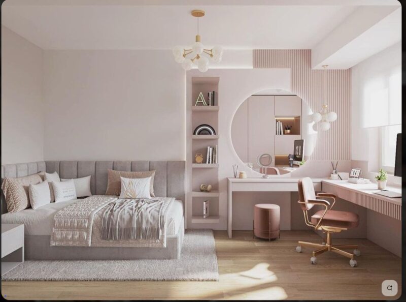 Thiết kế nội thất phòng ngủ 13m2