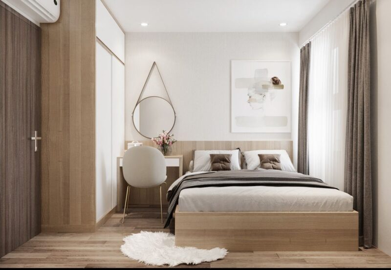 Thiết kế phòng ngủ chung cư 70m2