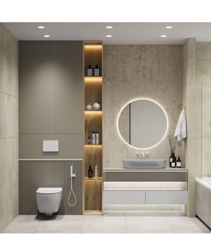 Tủ lavabo được làm bằng vật liệu gì