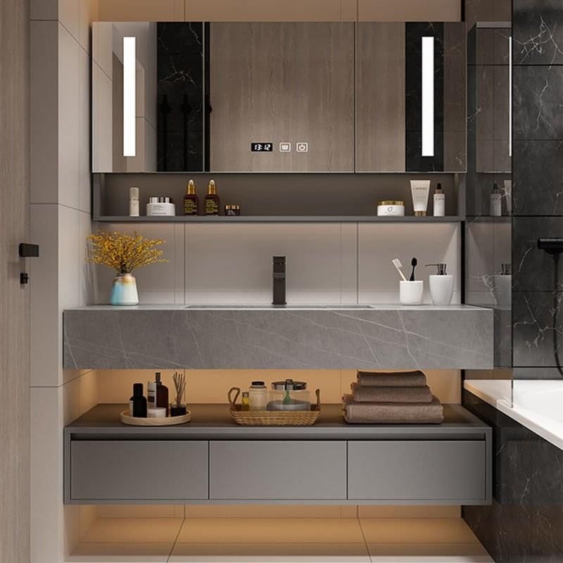 Tủ lavabo được làm bằng vật liệu gì