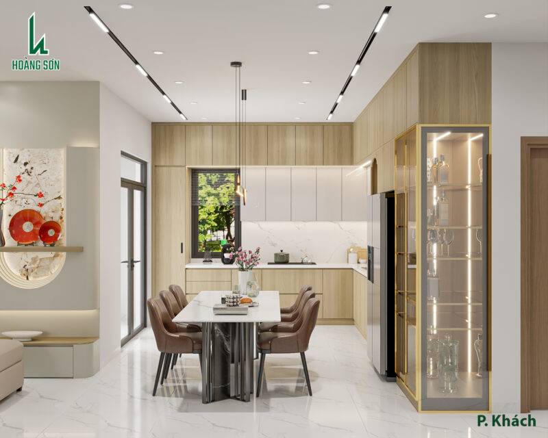 Bộ bàn ăn hiện đại, tối ưu không gian 