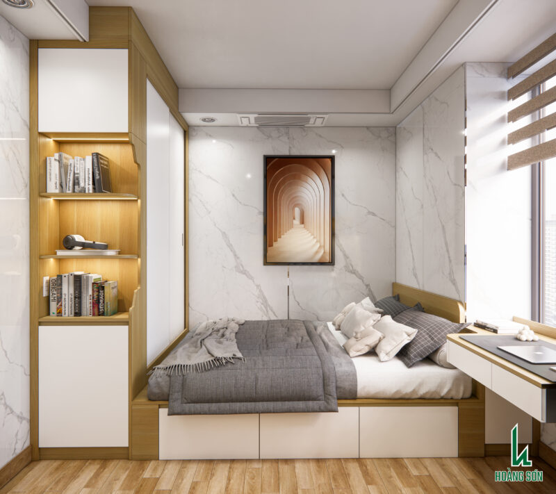 Dự án thiết kế phòng ngủ cho nhà chị Ngọc Hạnh