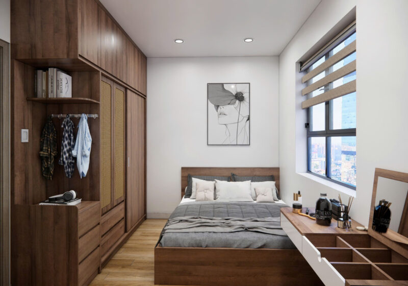Dự án thiết kế phòng ngủ cho nhà anh Nghĩa quận 8, TP.HCM Dự án thiết kế phòng ngủ cho nhà anh Nghĩa quận 8, TP.HCM