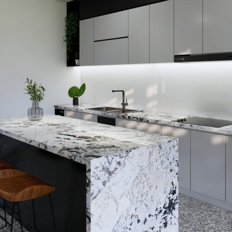 Các loại đá mặt bếp phổ biến và cách lựa chọn phù hợp Đá granite (đá hoa cương)