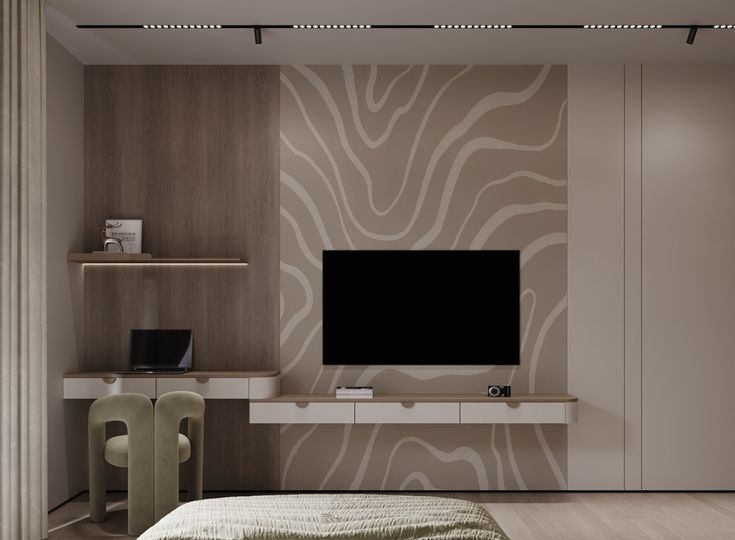 Tổng hợp 50++ mẫu kệ tivi phòng ngủ đẹp, hiện đại nhất hiện nay Mẫu kệ tivi phòng ngủ