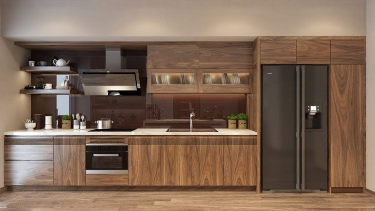 Tổng hợp các màu kính ốp bếp đẹp, dễ phối nội thất hiện nay Màu kính ốp bếp đẹp