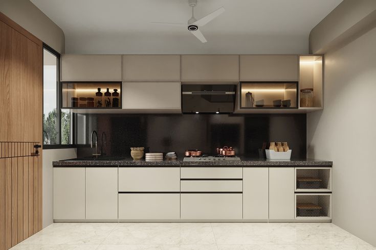 Tổng hợp các màu kính ốp bếp đẹp, dễ phối nội thất hiện nay Màu kính ốp bếp đẹp